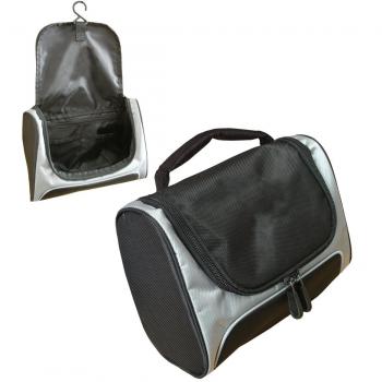 Golf Tech Black and Silver Asbri Toiletry Case