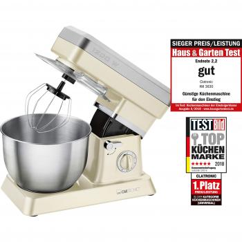 Amasadora Gourmet Clatronic 6,3 Litros 8 Velocidades