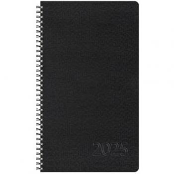 Taschenkalender Wochentimer Small Schwarz 2025