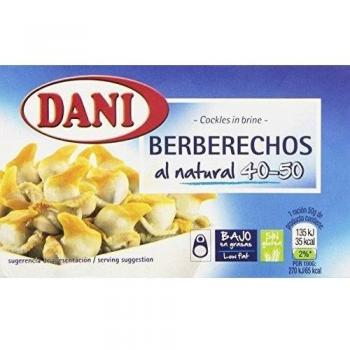 Berberechos al natural 40/50 111g
