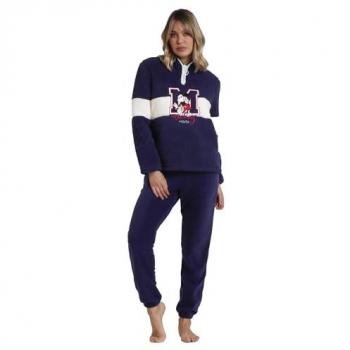 Mickey Mouse Women's Long‑Sleeve Winter Pyjamas