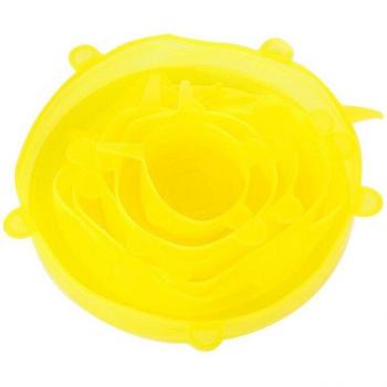 Couvercles en Silicone pour Bols 6 Pièces