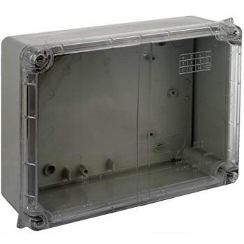 Caja estanca gris y transparente SOLERA 6886