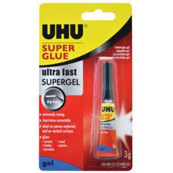 UHU Super Glue Gel 3g