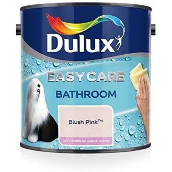Dulux Easycare Bathroom Soft Sheen Blush Pink, 2.5L