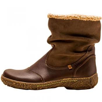 Bottines Élégance Naturaliste 2N7583120005_012 Cuir Brun (36) Marron Fermeture Éclair