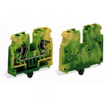 WAGO Morsetto Passante a Molla 869-337 Verde e Giallo