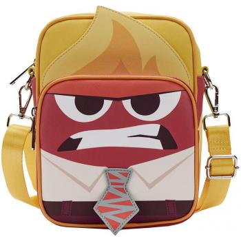 Loungefly Disney: Pixar Inside Out Anger Passport Bag