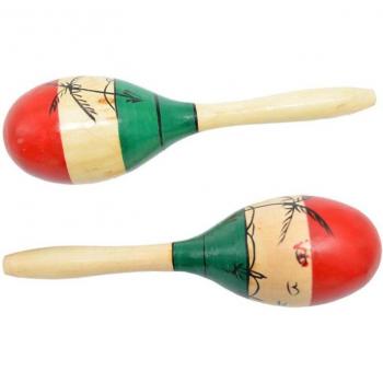Set de Maracas de Madera para Niños y Adultos