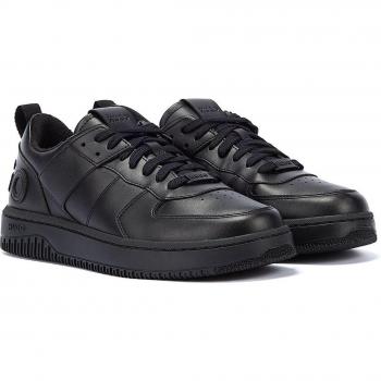 Big Logo Zwarte Sneakers Hugo 40