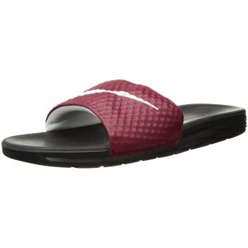 Nike Benassi Solarsoft, Zapatillas de Playa para Hombre, (Rojo Equipo/Blanco/Negro 602), 44 EU