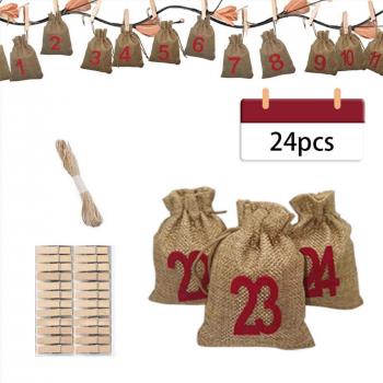 Christmas Candy Pouch Bags