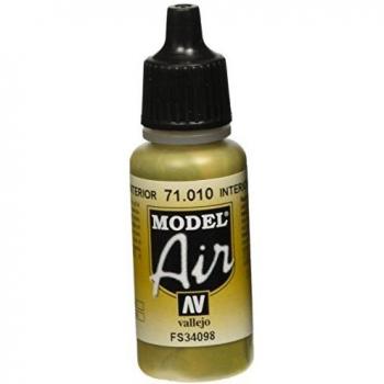 Vallejo Model Air Acrylfarbe, 17 ml Innenraumgrün
