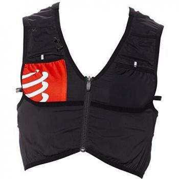 Nero Gilet Idrico Compressport UltRun Medium