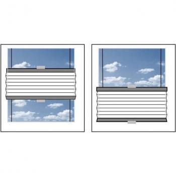 Dachfensterplissee LIEDECO „Universal“, Größe 3 (B = 83 cm, H = 141 cm), Grün – Fixmaß