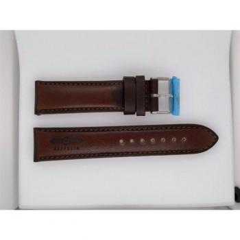 Zeppelin 22 mm cinturino in pelle color marrone