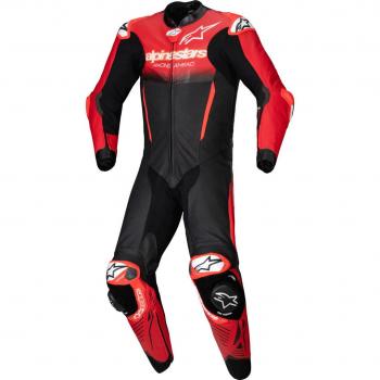 GP-R7 Tuta Moto Alpinestars 1PC Nero Rosso Taglia 46