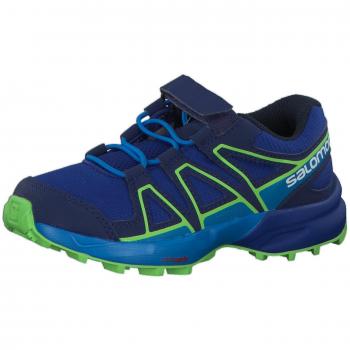 Salomon Unisex-Kinder Speedcross Bungee K Traillaufschuhe 30 EU Blau