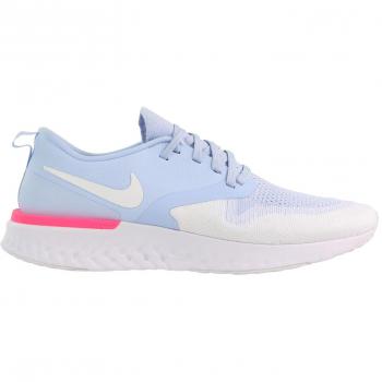 Nike W Odyssey React 2 Flyknit, Chaussures de Sport Femme, Multicolore, 40.5 EU