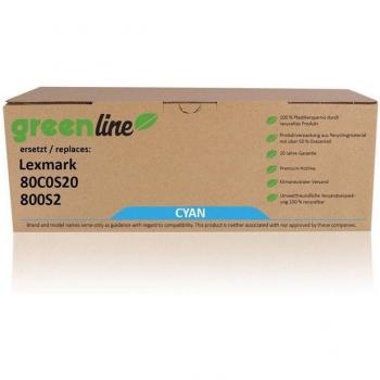 Inkadoo kompatible Tonerkartusche Lexmark 80C0S10