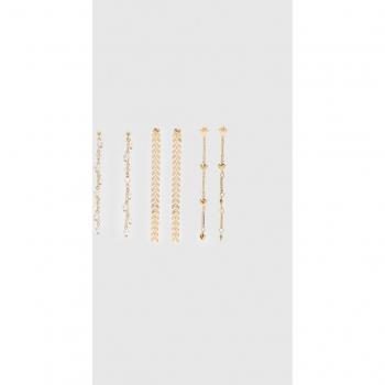 Oro OS Set Orecchini Pendenti Stradivarius
