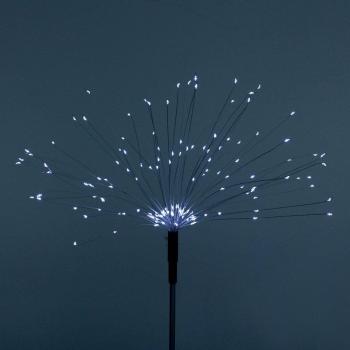 Lámpara Solar ANBLUB 90/150 LED: Fuegos Artificiales Impermeables para Exteriores