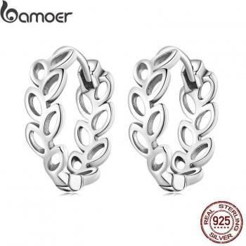Feuille Chic – Boucles d’oreilles 925 en argent