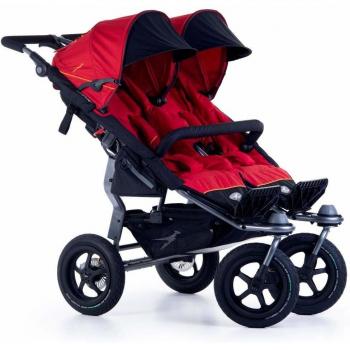 Zwillingswagen Twin Adventure 2 in Tango Rot – TFK 2019 Edition
