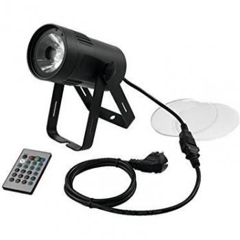 Eurolite LED PST-15W MK2 COB RGBW Floor Spot/Wash | Pinspot mit 15-W-COB-LED, Abstrahlwinkel 4°/6°/20°
