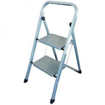Sgabello Tommy Vigor in Alluminio con Gradini Larghi 2
