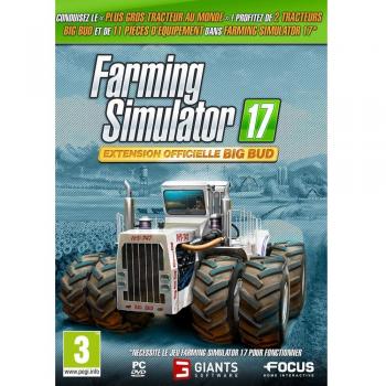 FARMING SIMULATOR 17 EXTENSION OFFICIELLE BIG BUD PC NEUF SOUS BLISTER