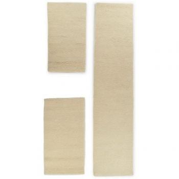 Creamy Royal Pinney Wool Rug – 70x62 cm