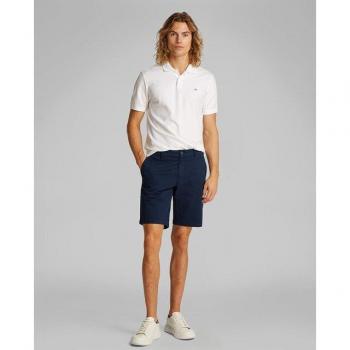 Calvin Klein Chinoshorts Dunkelblau mit Logo