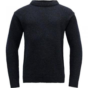 Devold Warmer traditioneller Pullover für Damen, Navy, Größe M