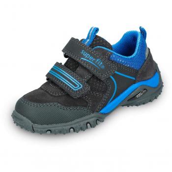 Superfit Jungen Sneaker SPORT4, Grau/Blau
