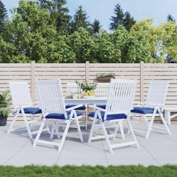 Coussins de palette bleu 50x50x7 cm en tissu Oxford