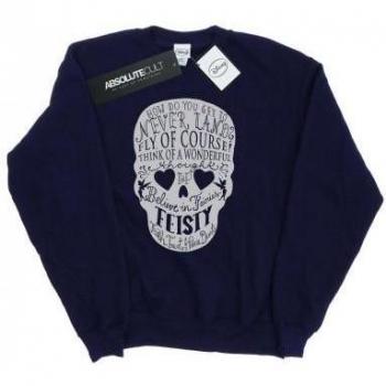 Disney Boys Tinker Bell Skull Sweatshirt 12-13 zwart