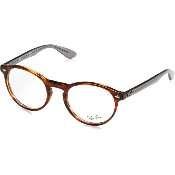 Ray-Ban 0RX 5283 5607 49 Lunettes de soleil, Marron