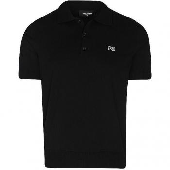 Dsquared2 Black Polo Shirt for Men