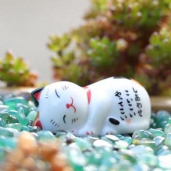 Chat zen porte‑baguettes – Objets décoratifs japonais