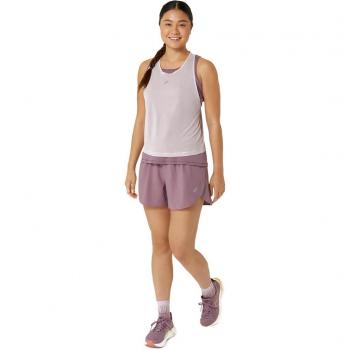 ASICS Nagino 4In Short Femme Taille M Mauve