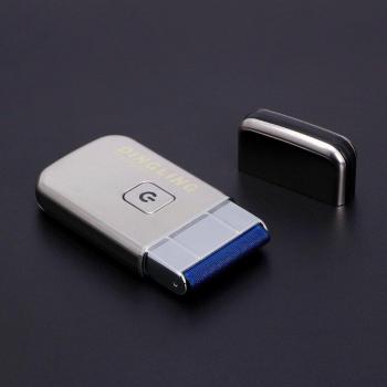 Männerrasierer KM-5088: Mini USB, aufladbar, Kolbenklinge