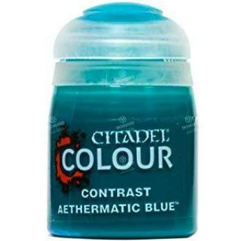 Games Workshop    Colour Contrast: Aethermatic Blue (18ml) Paint
