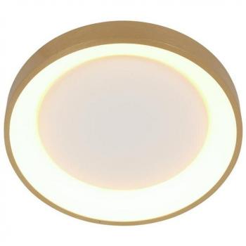 LED-Deckenleuchte Ringlede, gold, 2x 10W, 1600lm