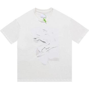 T-Shirt à lettres imprimées pour couples, mode décontractée