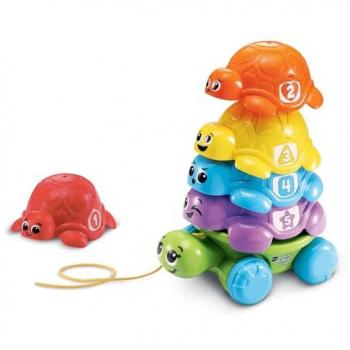 Jeu d'encastrement éducatif Vtech Baby Famille Empilo Tortue en plastique recyclé