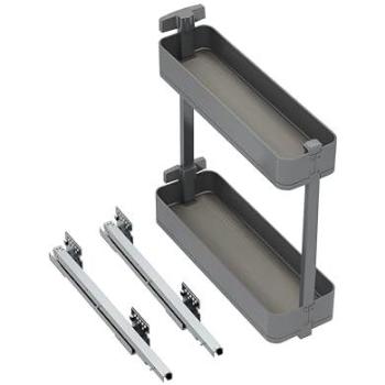Porte-bouteilles en acier et bois Harmony