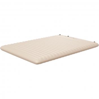Outsunny Luftmatratze für Camping, faltbar, mit Fußpumpe und Tragetasche, Polyester, 195 x 140 x 10 cm