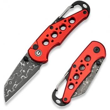 CIVIVI Pragma EDC Folding Knife with Bottle Opener – C23062B-DS1 (Red)