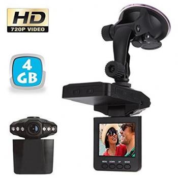 YONIS Caméra embarquée 4Go, sport HD 720p – Vision de nuit auto